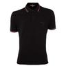 View Item Classic Ben Sherman Mod Retro Tipped Pique Polo Shirt Black